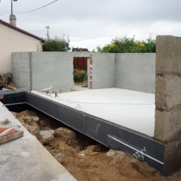 Agrandissement terrasse pour jardin suspendu Orly